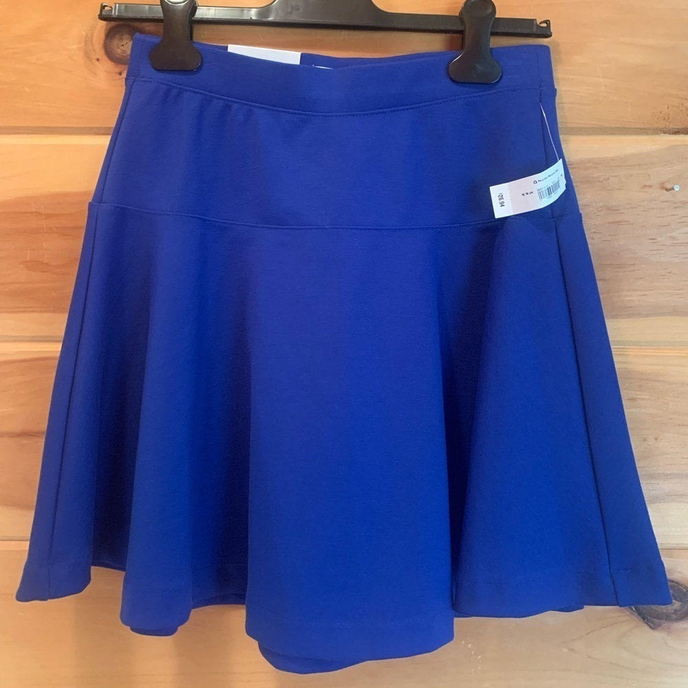 Old Navy Blue Flared Skater Mini Skirt Size SP NWT